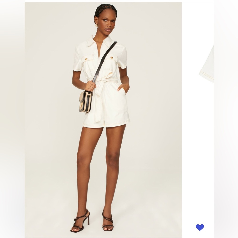 Peter Som White Romper